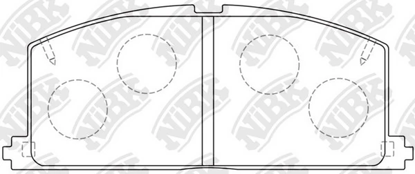 NiBK Automotive PN1077S