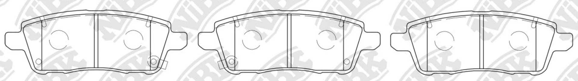 NiBK Automotive PN6041S