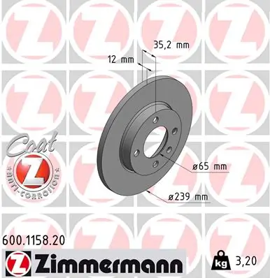 ZIMMERMANN 600.1158.20